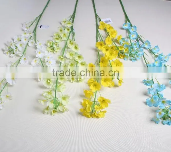 New Arrival Aritificial Rape Flowers Decorative Rape Flowers for Garden and Home Decoration photo-2