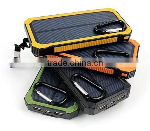 Portable Power Bank Station Solar Phone Charger 20000mah Polymer Battery photo-3