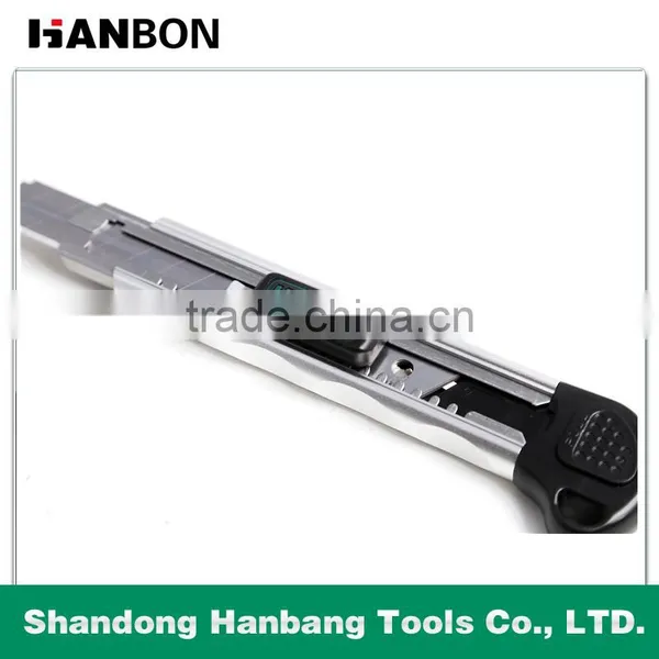 Aluminium 5 Blades Utility Knife of SK5 Carton Steel Material photo-3
