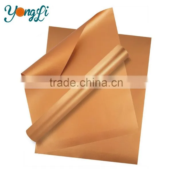 PTFE Coated Non-stick BBQ Sheet Mat Copper Grill Mat photo-2