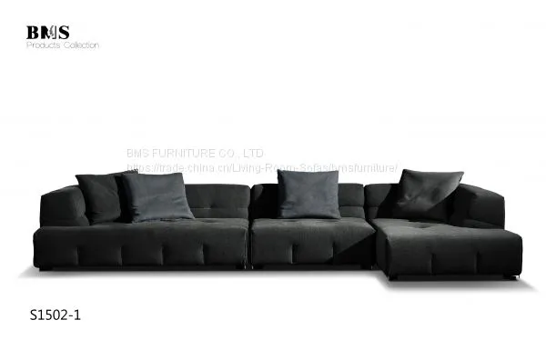 Bnb Style Living Room Sofa Easy to Decorate Fabric Sofa Made in China photo-2