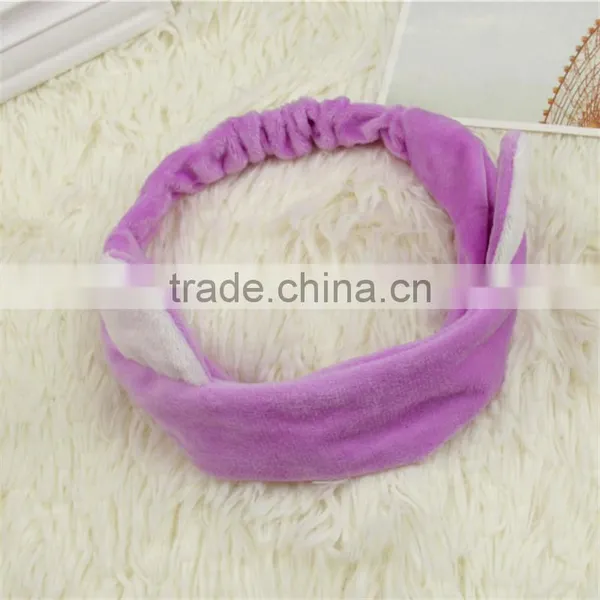 Wholesale Women Cheap Headband Hair Band Bow For Facial Makeup Good Quality photo-3