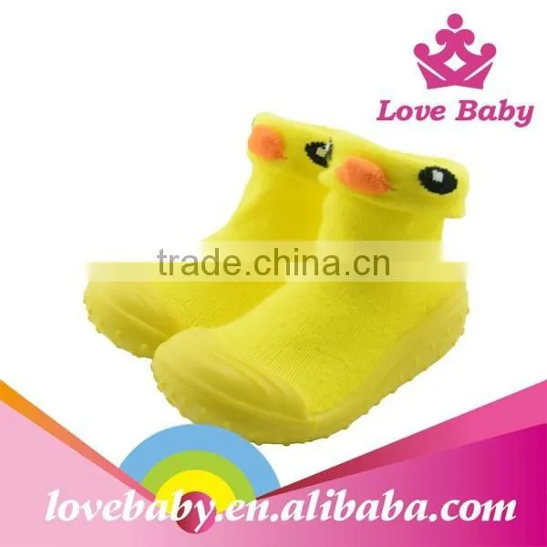Boutique Wholesale Mix Colors Animal Newborn Rubber Gum Sole Shoes photo-4