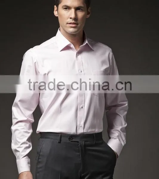 Wholesale Custom Design Dress Shirt, High Quality Man Shirt, Long Sleeve Shirt photo-3