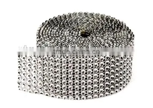Diamond Wrap Ribbon 1.4INCHx10 YARDS-for Wedding Decorations/Party/Home Decor photo-4