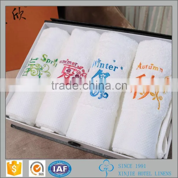 Factory Price Cotton Hutel Used Customized Promotional Embroidery Thick Hand Towel for Wholesale photo-2
