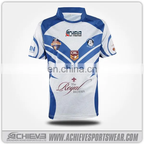 Sublimation Printing York Sportswear Team Set Rugby Jersey photo-6
