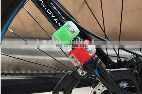 Silicone Material Led Bike Lights Good Quality Led Bike Flashlight photo-6