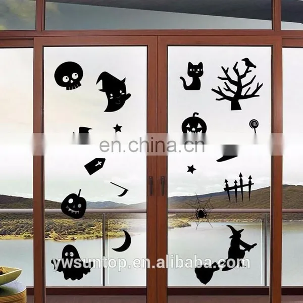 Cute Halloween Theme Window/Wall Sticker Halloween Decoration Home Decoration photo-3