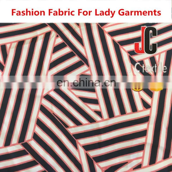 A2558 JC TEXTILE in Stock Polyester 50D Chiffon Print Fabric 100% Silk Satin Fabric photo-5