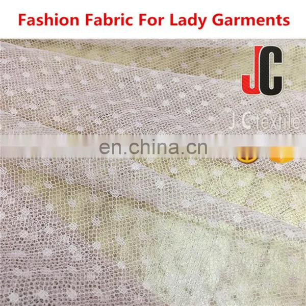 JC-K61943C Wholesale Textile Nylon Stretch Jacquard Mesh Fabric photo-2