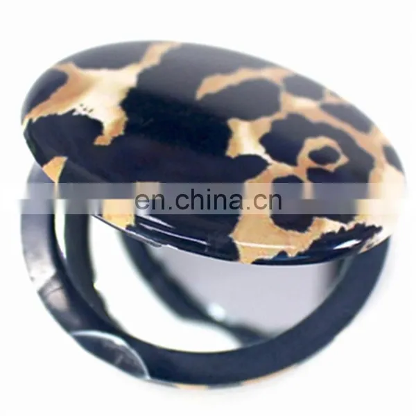 Most Fashionable Design Logo Yes Foldable Makeup Compact Cosmetic Hand Gift Mirrors Wholesale photo-3