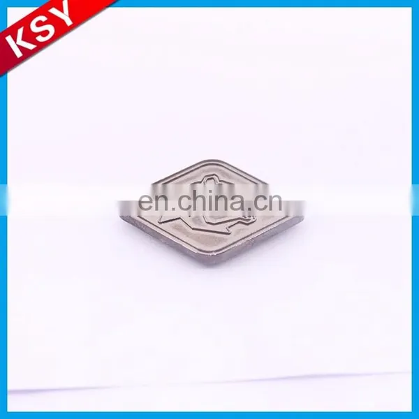 Hot Sale Best Price Zinc Alloy Clothing Tag Sewing Metal Embroidery Leather Label photo-4