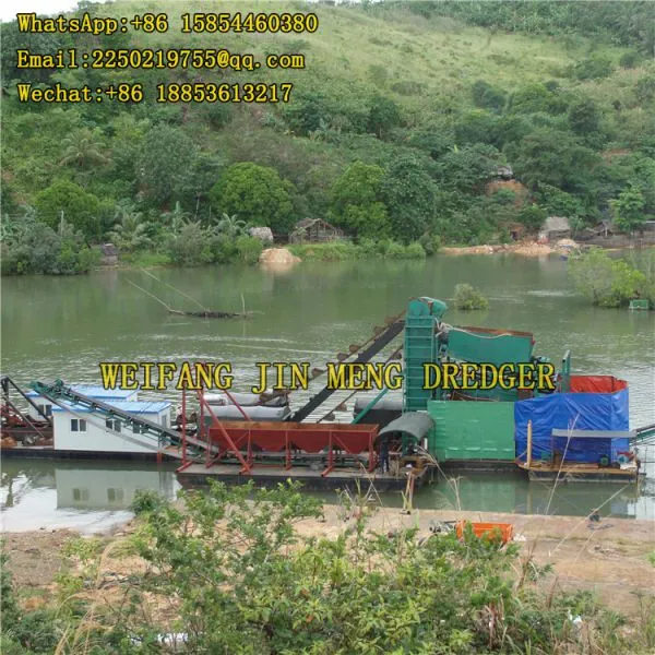 Spiral River Dredging Gold Sand Dredger 200m³/h , 300m³/h photo-2