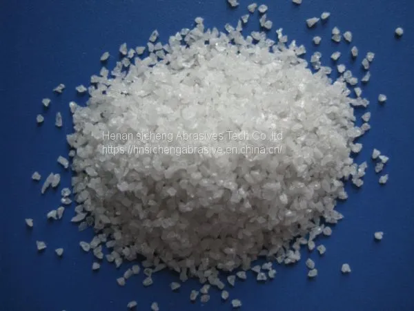 Abrasive White Fused Alumina / Aluminium Oxide in Blasting