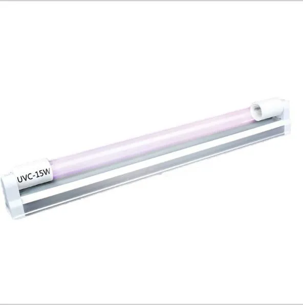 UVC Germicidal Lamp T5 Double Ended Straight Tube Quartz Glass Ceramic Base Ballast G5 253.7nm 185nm photo-2
