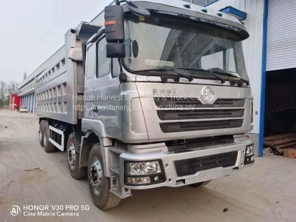Used SHACMAN 8x4 Dump Truck Second Hand SHACMAN TIPPER Truck photo-2