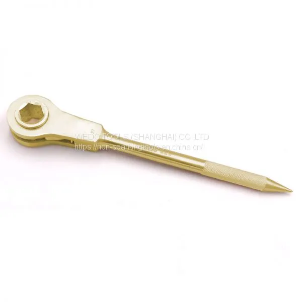 WEDO Non Sparking Aluminum Bronze Ratchet Wrench photo-2