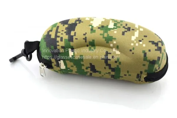 Crush-resistant, Large-sized Eyewear Case Fashionable, Zippered Sunglasses Case photo-5