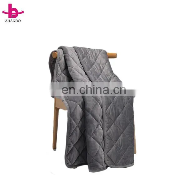 Super Soft Quilted Minky Weighted Blanket photo-3