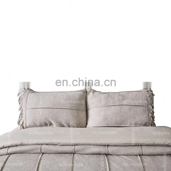 Factory Price Bedsheet King Size Embroidered Duvet Cover Bedding Set Duvet photo-3