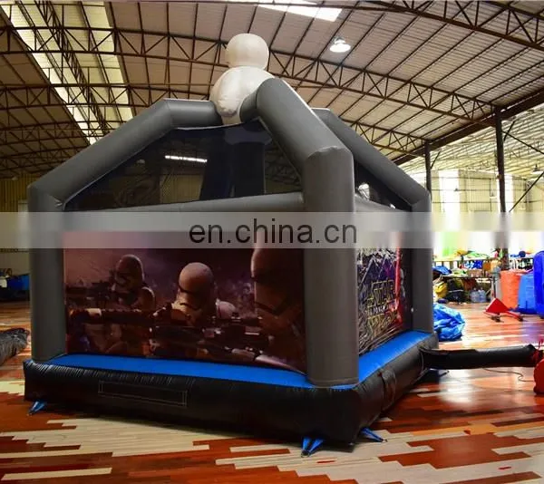 Wars Theme Kids Inflatable Dark Castle Fun Jumping City for Sale photo-5