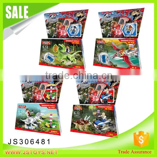 JSTOYS Building Block Dinosaur Enlighten Brick Toys for Kids photo-5