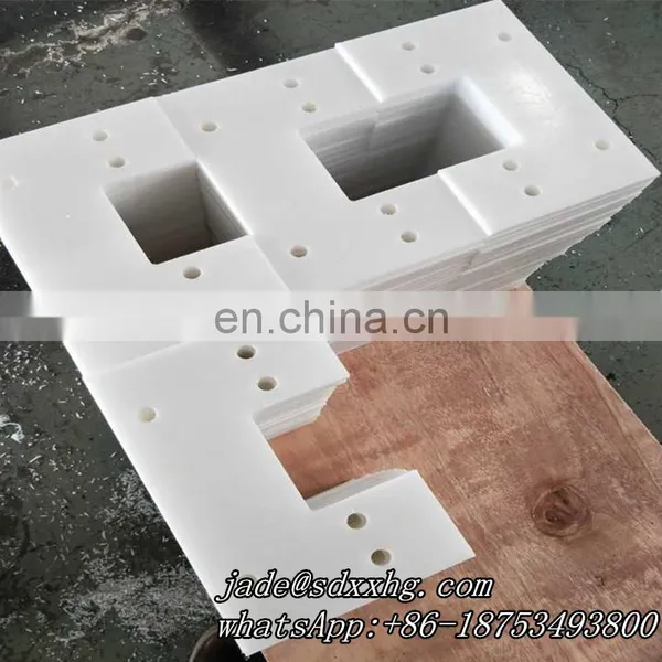 Uhmw Scraper Blade Pulp Uhmwpe Plastic Conveyor Flight Paddle Virgin Ultra High Molecular Weight Drag Conveyor Flights photo-6