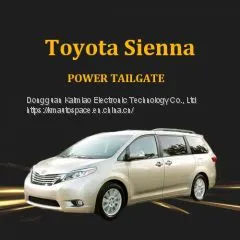 Electronic Auto Parts for Toyota Sienna Automatic Trunk Opener With Multiple Control Method