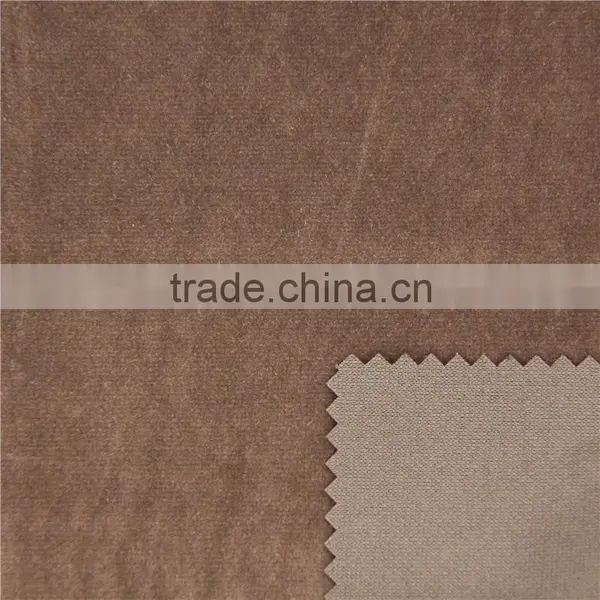 0.8mm Thickness Single Side Synthetic Suede Fabric/shoe Fabric photo-3