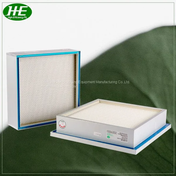 Mini Pleated Gel Seal Clean Room HEPA Air Filter photo-4
