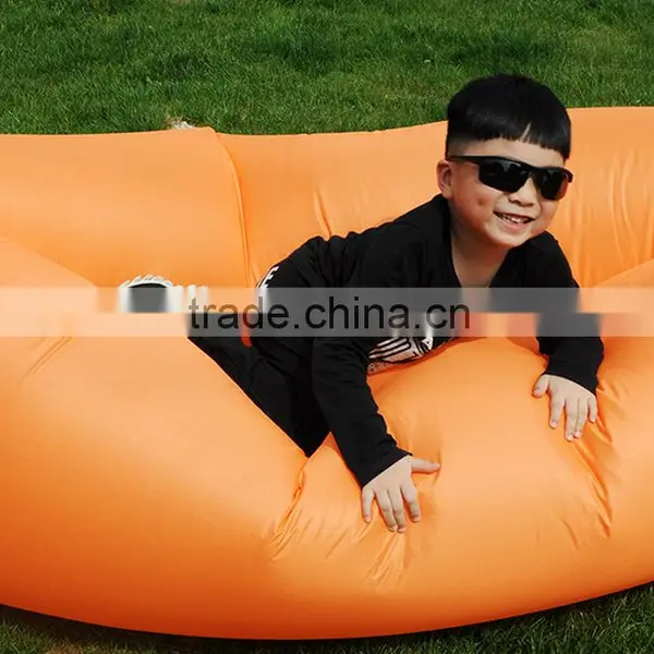 Outdoor Convenient Inflatable Lounger Air Sleeping Bag photo-3