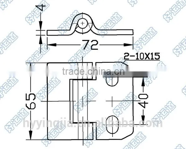 01211 Truck Container Stainless Steel Door Hinge photo-2