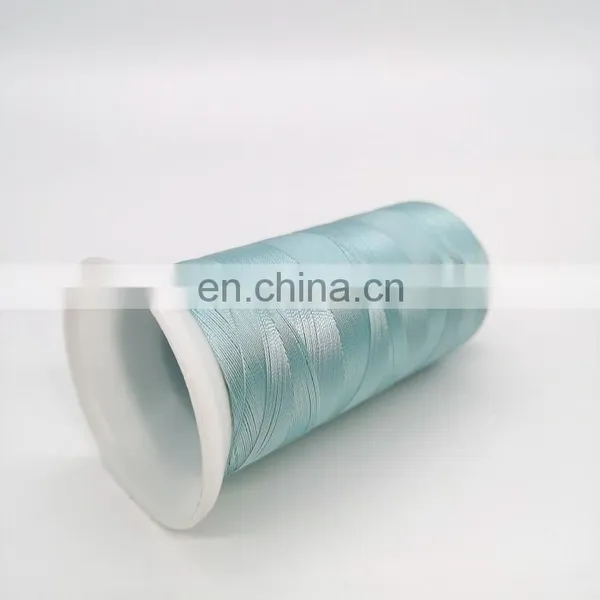 Cheap Hot Sale Top Quality High Tenacity Polyester Filament Sewing Thread 100% Polyester photo-4