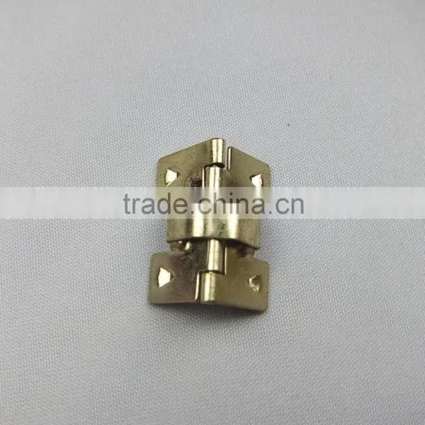 Small Yellow Zinc Jewellery Box Concealed Hinge photo-3