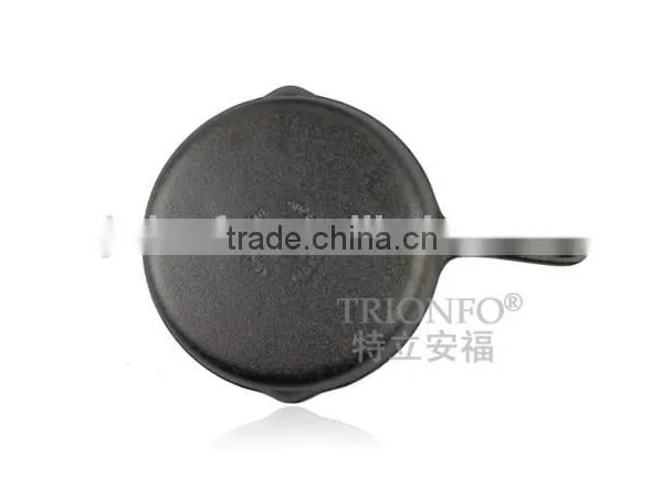 TRIONFO Pre-seasoned Cast Iron 6'' Frying Pan With Single Handle photo-2