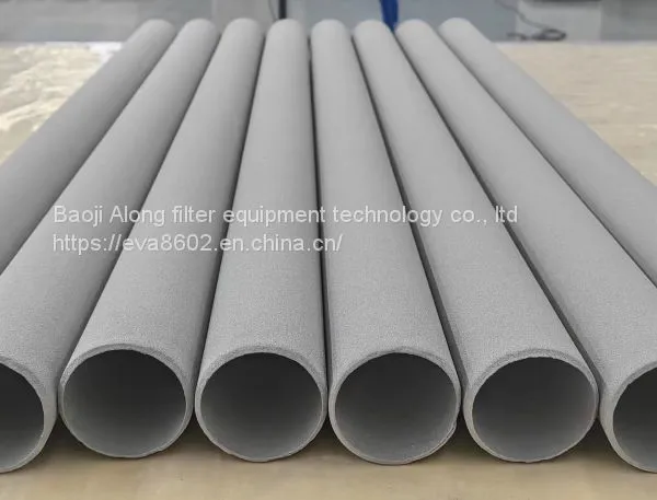 Sintered Porous Titanium Filter Tubes