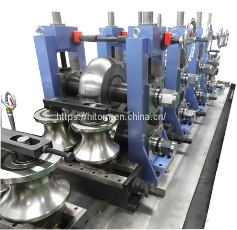 Factory Price Carbon Steel ERW Pipe Mill Square Tube Production Line