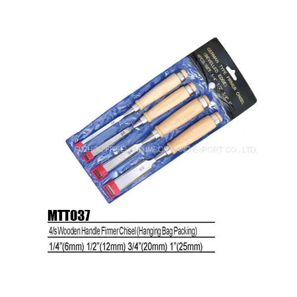 CR-V Go-Through Wood Chisel Set With Hardened Strike End For Woodworking Carving photo-5