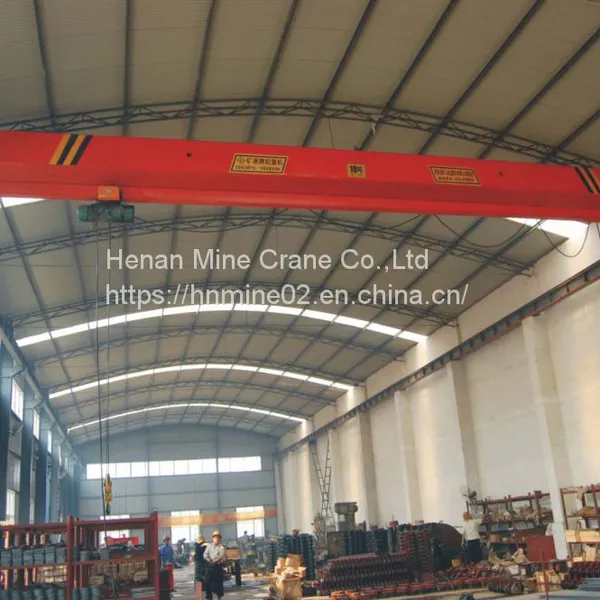 Single Beam Bridge Crane Overhead Frame A4 ISO CE Standards for Sale