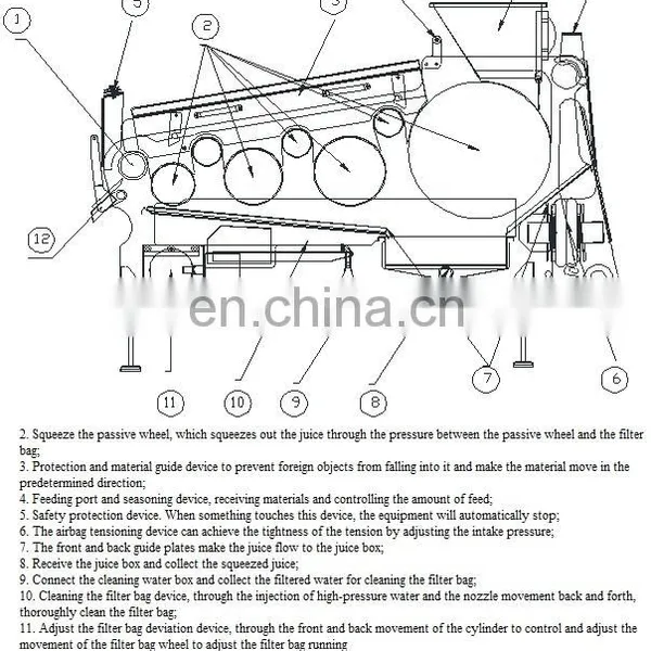 Industrial Cold Press Belt Type Orange Juicer Machine photo-2