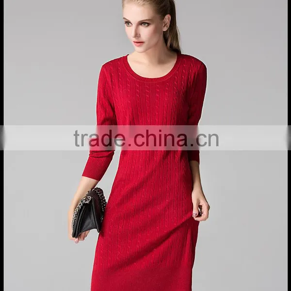 Special Design Chashmere Sweater Round Collar Sweater With Buttons on Back for Girls photo-2