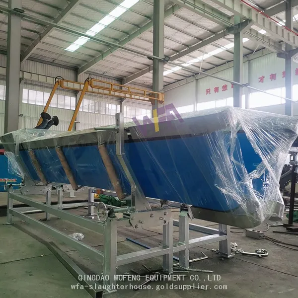 Best Selling Goat Butcher Equipment Restraint Conveyor For Sheep Killing Machine photo-5