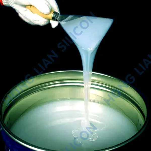 Platinum Curing Low Viscosity Silicone Rubber AB Liquid 1:1 Ratio Translucence photo-3