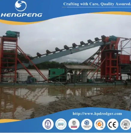 Durable Performance China Chain Bucket Gold Mining Dredger for Harsh Conditions photo-3