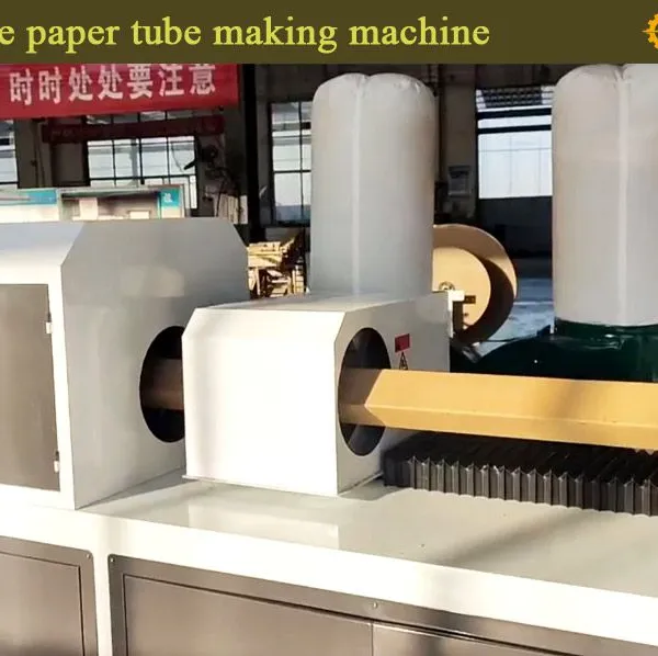 Automatic Kraft Square Tube Making Machine / Kraft Paper Barrel Production Equipment