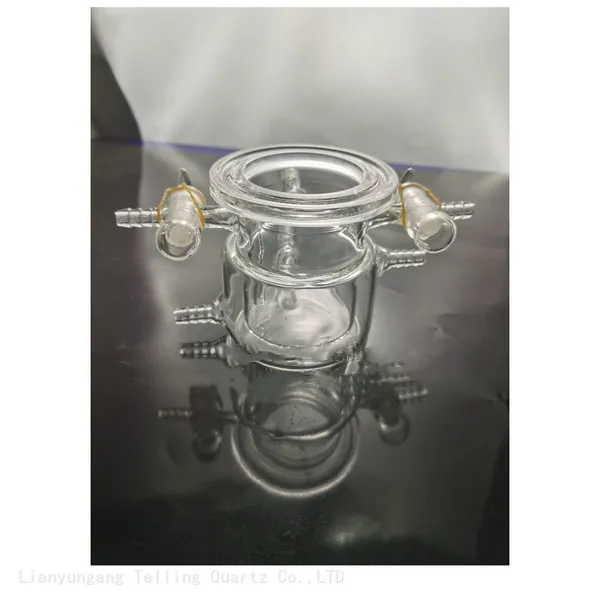 Quartz Glass Reactor in a Double Layer Photocatalytic Reactor With Uv Penetration photo-4