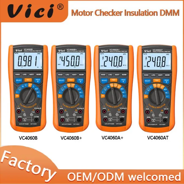 Vicimeter VC4060B+ Motor Checker Insulation Inductance Multimeter photo-4