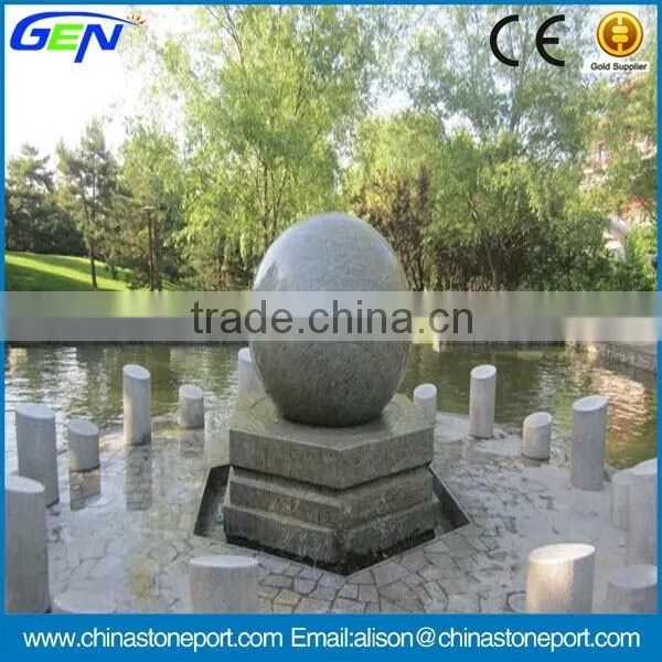 Outdoor Garden Stone Granite Water Fountain photo-3