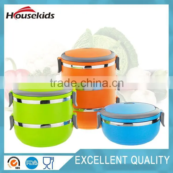 Colorful Stainless Steel Lunch Bowl Snack Salad Lunch Box photo-4